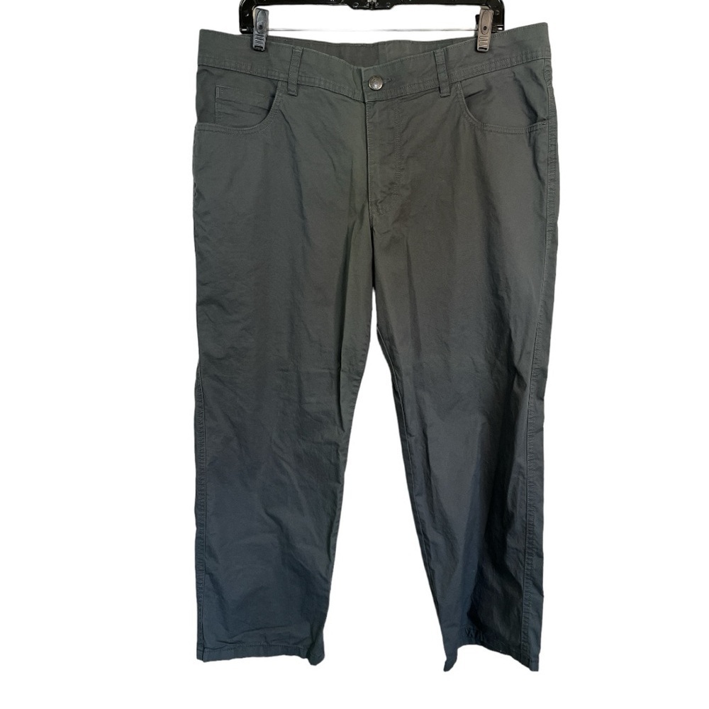 Columbia Regular Fit flat front 5 pocket chino grey size 36/30 NWOT D-13